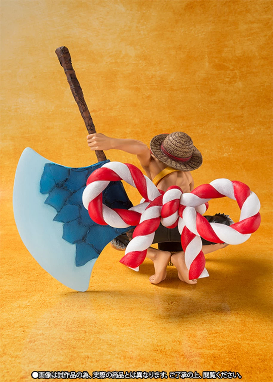 Bandai Figuarts Zero Monkey D Luffy -ONE PIECE FILM GOLD Opening Ver. PVC Figure 7 Bandai Figuarts Zero Monkey D Luffy -ONE PIECE FILM GOLD Opening Ver. PVC Figure - Image 7