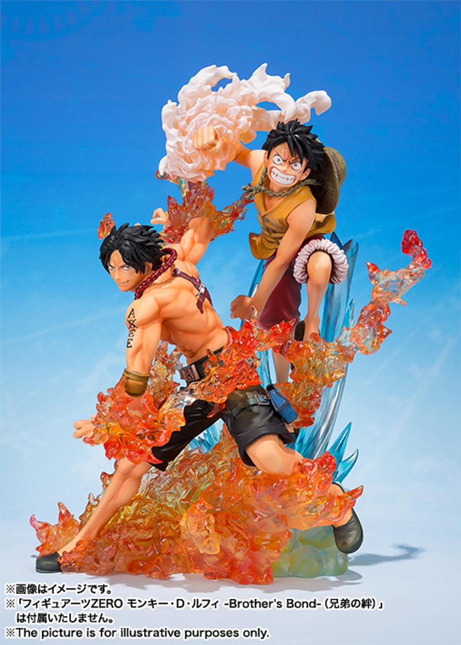 Bandai Figuarts Zero Portgas D Ace -Brother's Bond- PVC Figure 5 Bandai Figuarts Zero Portgas D Ace -Brother's Bond- PVC Figure - Image 5