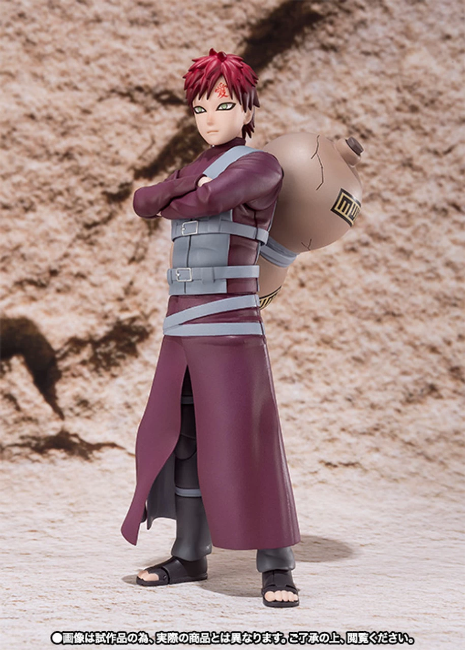 Bandai S.H.Figuarts Gaara Actoin Figure 3 Bandai S.H.Figuarts Gaara Actoin Figure - Image 3