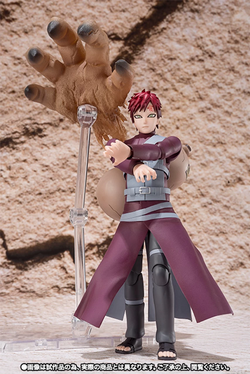 Bandai S.H.Figuarts Gaara Actoin Figure 5 Bandai S.H.Figuarts Gaara Actoin Figure - Image 5
