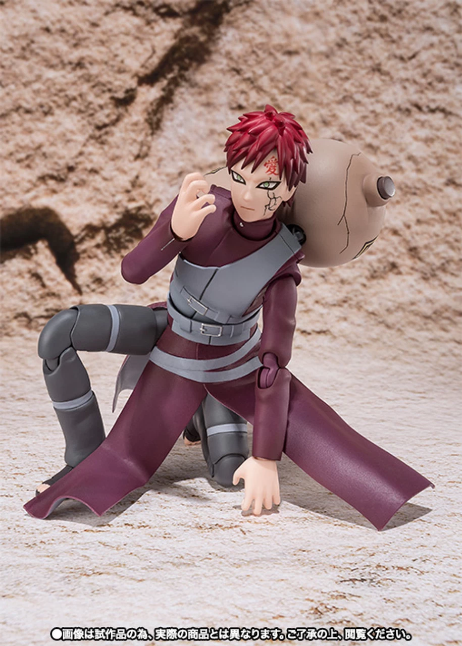 Bandai S.H.Figuarts Gaara Actoin Figure 7 Bandai S.H.Figuarts Gaara Actoin Figure - Image 7