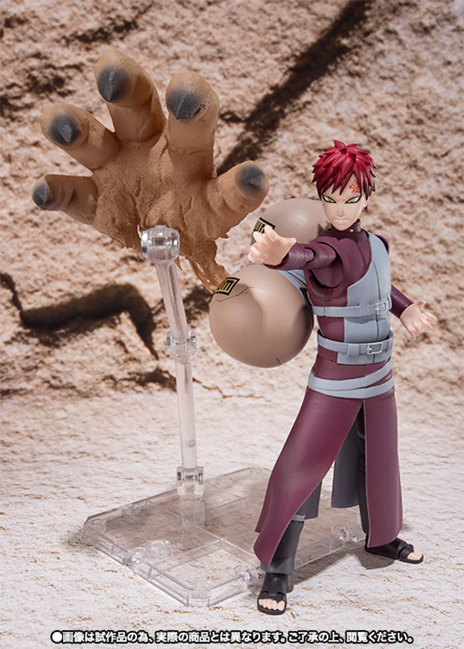 Bandai S.H.Figuarts Gaara Actoin Figure 6 Bandai S.H.Figuarts Gaara Actoin Figure - Image 6