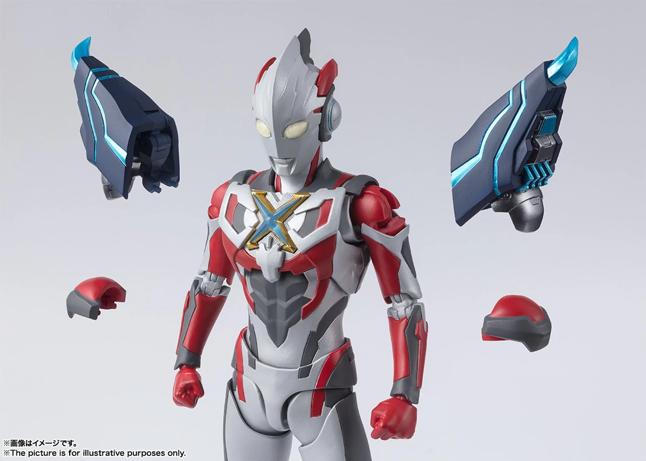 Bandai S.H.Figuarts Ultraman X & Gomora Armor Set Action Figure 5 Bandai S.H.Figuarts Ultraman X & Gomora Armor Set Action Figure - Image 5