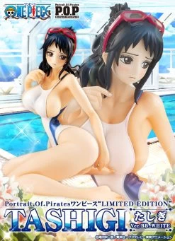MegaHouse Portrait.Of.Pirates One Piece LIMITED EDITION Tashigi Ver.BB_White 1/8 PVC Figure